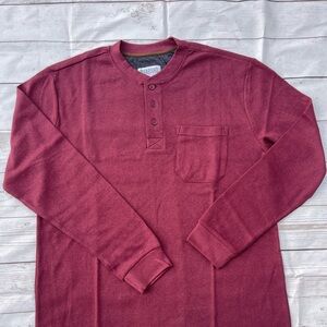 Men’s Haband long Sleeve Red Shirt